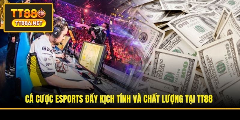 Cá cược Esports đầy kịch tính và chất lượng tại TT88